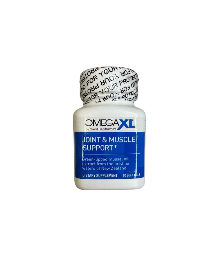 OmegaXL by Great HealthWorks – 60 Softgels | 1-Month Supply | New & Sealed