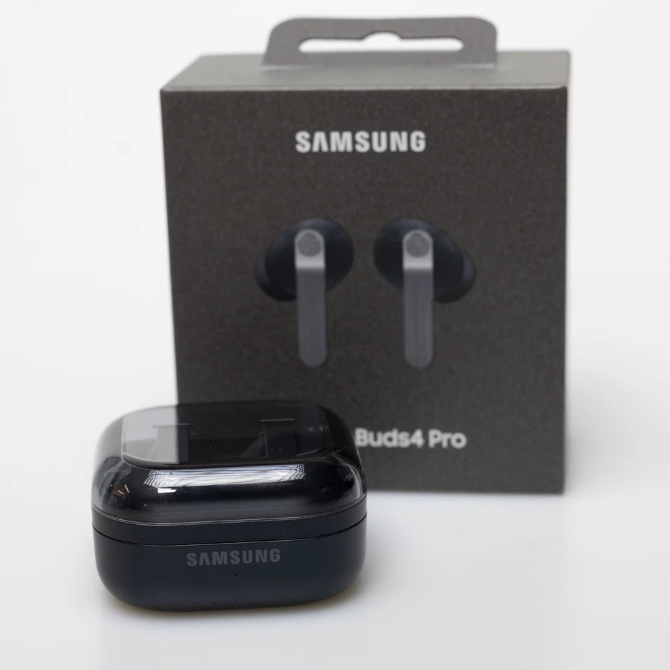 Samsung Galaxy Buds4 Pro SM-R640 True Wireless Bluetooth Earbuds Black – ANC | AI Audio | New Sealed