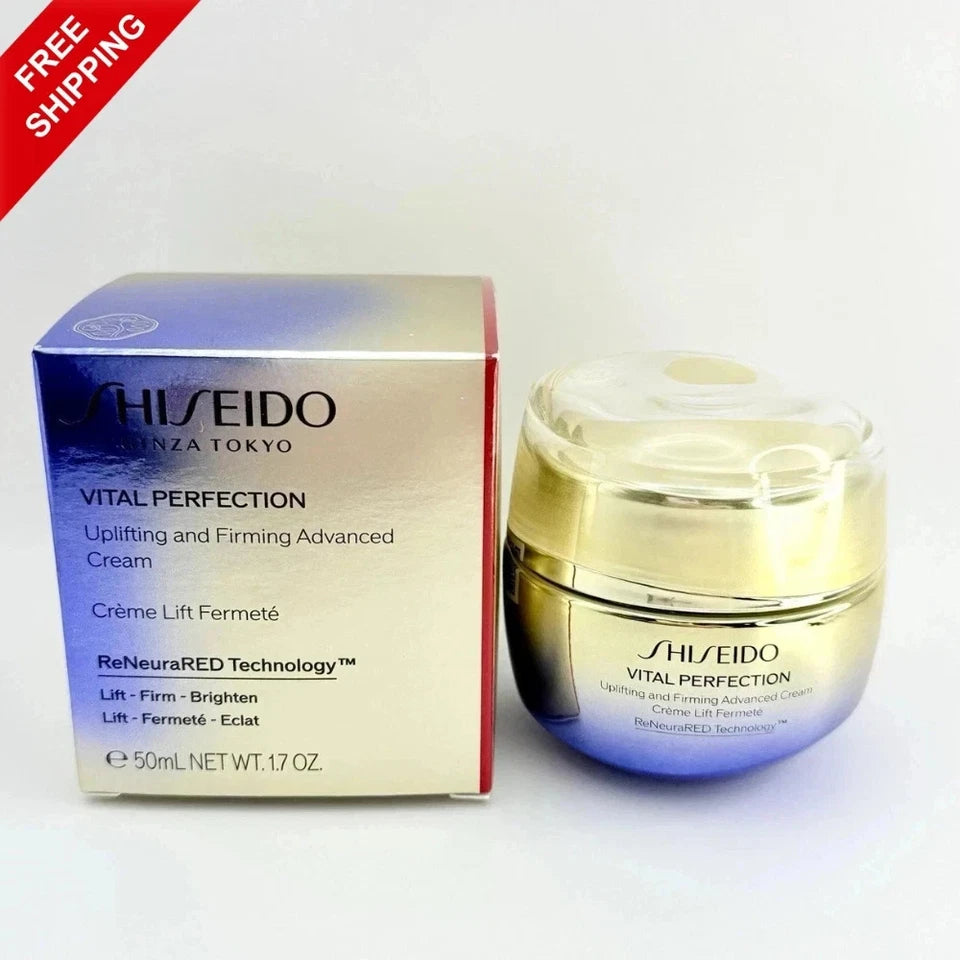 Shiseido Vital Perfection Uplifting & Firming Advanced Cream 50ml / 1.7oz Anti-Aging Face Moisturizer